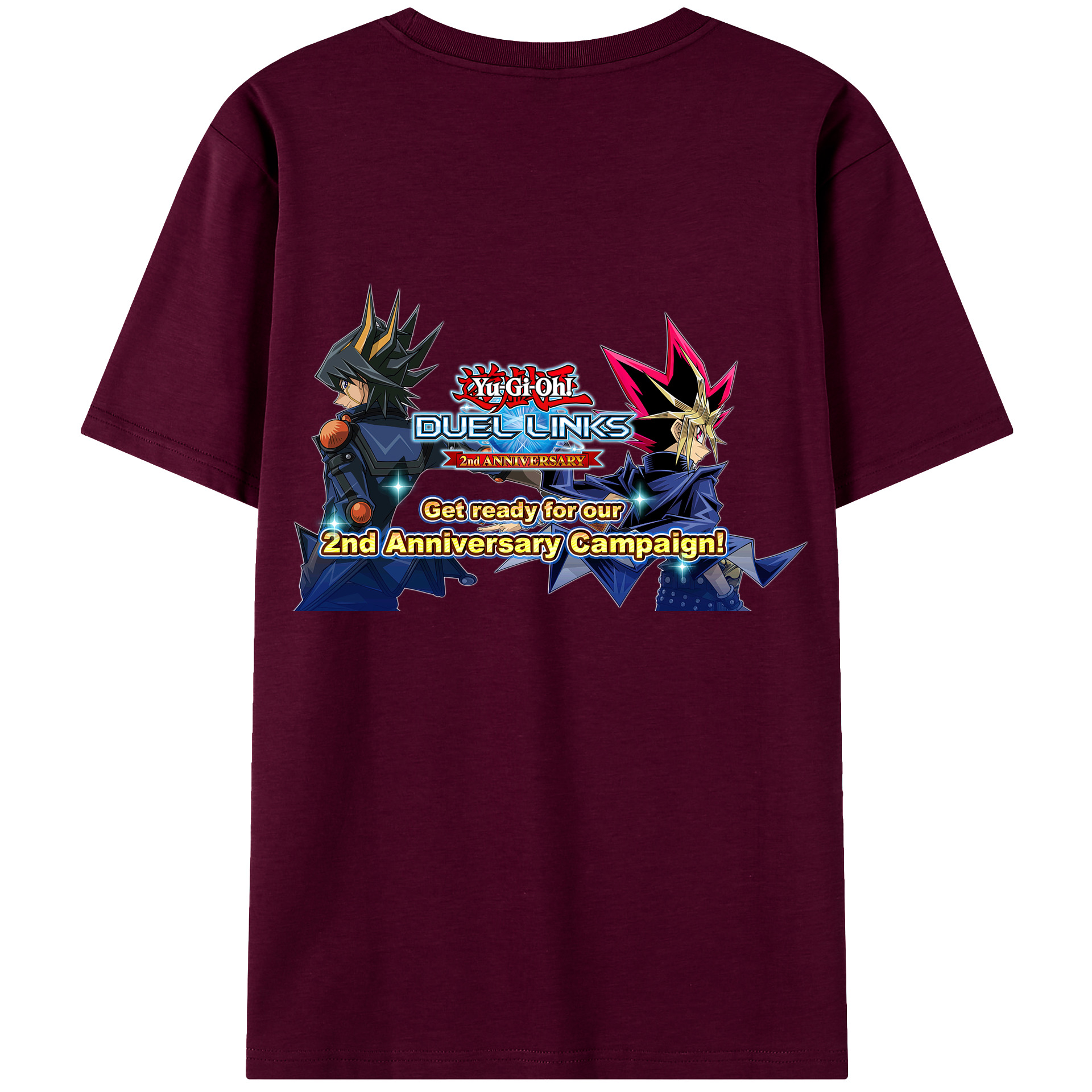 （画像用） 遊☆戯☆王 Yu-Gi-Oh! レディース半袖Tシャツ(バックプリント)